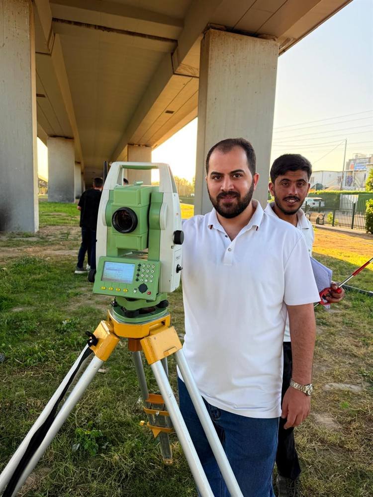 تطبيق ميداني في موقع مفتوح